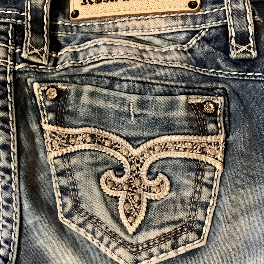 Rock Revival Rhinestone Jean - Picture 3 of 3